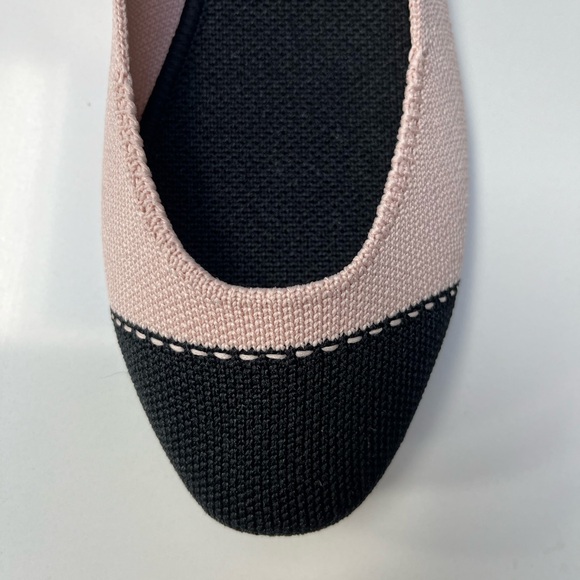 NWOB new never worn rothys square toe flats in rosewater rare sz 6.5 fits like 6 - Picture 8 of 16